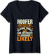 Womens Caution Flyting Tools Funny Roofing Roofer Men Women Gift V-Neck T-Shirt...