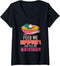 Womens Cute Animal Anime Cat Japanese Noodles Pet Bowl Of Ramen V-Neck T-Shirt...