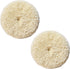 Wool Polishing Pads, 2 Pack 6" Buffing Pads with Hook and Loop Back for Compound, Cutting & Polishing, 100% Natural Wool, Thick and Aggressive...