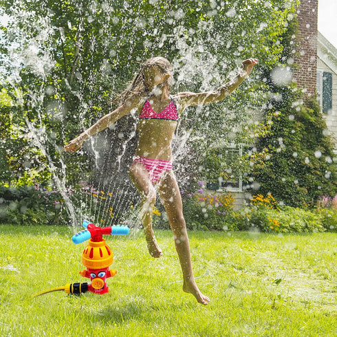 Cute Hydrant Sprinkler for Kids Water Toys Outdoor Activities for Kids - Outdoor Water Play Kids Toys for Summer, Outside Fun Sprinkler,Backyard K...