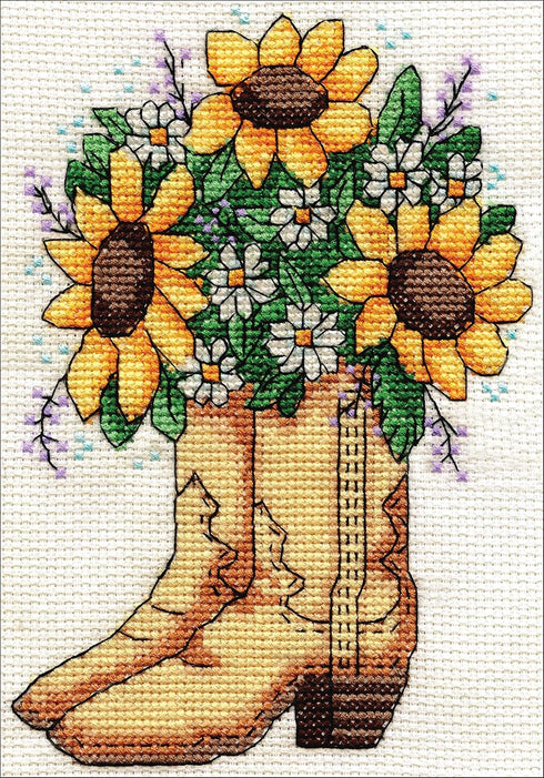 Design Works Crafts CntXKit Cowboy Boots...