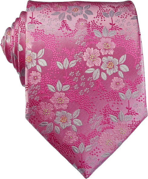 New Classic Florals JACQUARD WOVEN Silk Men's Tie Necktie...