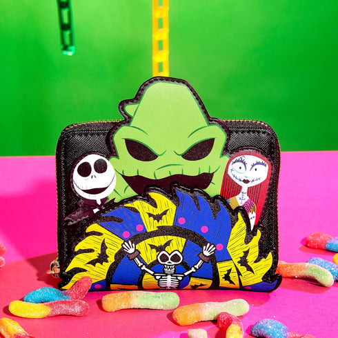 Loungefly Disney The Nightmare Before Christmas 30th Anniversary - Oogie Boogie Wallet, Amazon Exclusive...