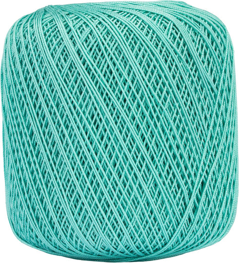 Aunt Lydia Coats Crochet Crochet, Cotton Classic Size 10, Aqua...