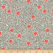 Art Gallery Fabrics Art Gallery Indie Folk Mist Flora Luminous Fabric, Red and Black...