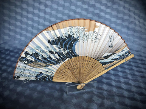 Clear Fan Display Stand Holder Easel for Collector Antique Folding Hand Fans (Large)...