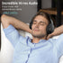 AMORNO Bluetooth Headphones Over Ear, 68 Hours Playtime Wireless Headphones with Mic, Foldable Adjustable Lightweight HiFi Stereo Headset for Cell...