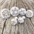 Clever Monster Snowflake Cookie Cutters Set of 6, Plunger Cutter Cake Decorating Supplies Fondant Molds Embossing Tool Snowflake Plunger Cake Cutt...