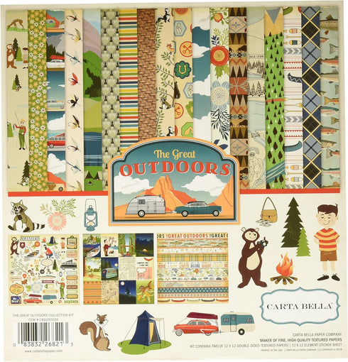 Carta Bella Paper Company The Outdoors Collection Kit...