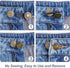 36 Pcs No-Sew Button Extenders for Jeans, Adjustable Pants Button Extender, Invisible Waistband Extenders with Fabric Belts and Zinc Alloy Buttons...