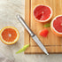 2PCS Grapefruit Knife, Curved Serrated Grapefruit Knife, Stainless Steel Kiwi Knife, Great for Grapefruit, Orange, Lemon, Kiwi, Easy to Hang, Dish...
