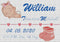 Maydear Stamped Cross Stitch Kit Birth Record Personalized DIY 14CT 2 Strands - 12.60×8.66 inch...