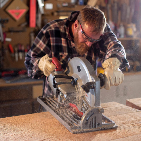 Wells Lamont Leather Work Gloves with Reinforced Palm, DIY, Yardwork, Construction, Motorcycle, XXX-Large (Wells Lamont 1130XXX) , Tan Beige...