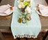 DII Braided Farmhouse Table Runner, 15 x 72 inches, 1-Piece, Aqua...