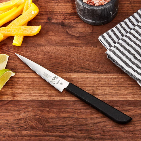 Mercer Culinary M12604 Thai Carving Knife, 4 Inch, Black...