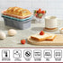 3PCS Silicone Bread Loaf Pan, Non-Stick Bread Pans for Baking, Easy Release Loaf Pan, Great for Homemade Bread, Cakes, Brownies, Dishwasher Safe (...