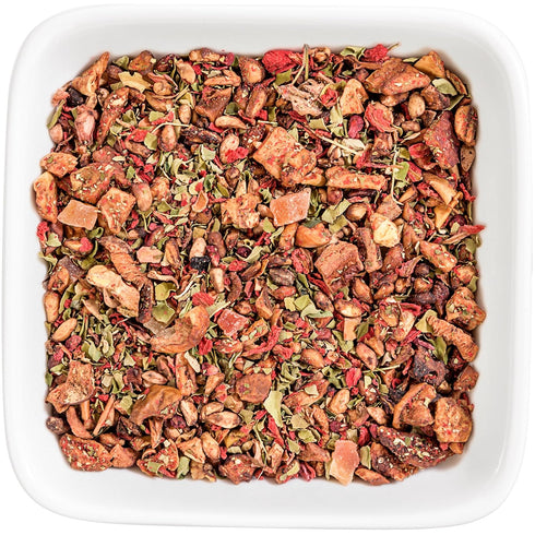 Tealyra - Pomegranate Raspberry - Fruity Herabl Loose Leaf Tea - Vitamins and Antioxidants Rich - Hot and Iced Tea - All Natural - Caffeine-Free -...