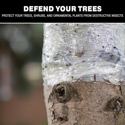 Catchmaster Tree Banding Insect Barrier DIY 15oz Pail, Lanternfly & Ant Traps, Outdoor Adhesive Crawling Insect Trap, Glue Traps to Protect Trees,...