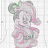Dimensions Mickey Mouse Christmas Stocking Counted Cross Stitch Kit for Beginners, 14 Count White Aida Cloth, 10''L...