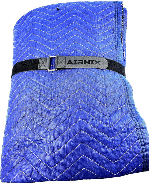 4X 40" x 1.5" (36" Usable) Hook and Loop Nylon Cinch Straps, Reusable Fastening, Securing, Cable Straps...