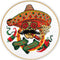 Povitrulya Counted Cross Stitch Kit for Adults “Viva la Mexico” - Day of The Dead, Día de los Muertos, Halloween, Mexican, Latino Hand Embroidery ...
