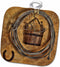3D Rose USA-California-Bishop. Western Decor in A Rustic Cabin. Near Pot Holder, 8 x 8...