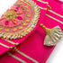 Handmade Gota Pati work Purse Wallet Batawa Clutch Hand Stitched Traditional Ethnic Golden Work Wedding Envelope for Girls Women for Party Wedding...