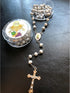 YRP teens 12 pcs White Scented Wooden Rosaries First Communion Party Favors Recuerdos Rosario...