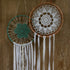Heritage Lace White (Godiva) Crochet Envy 12" Round Dream Catcher...