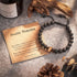 Seyaa Double Protection Natural Stone Bracelet for Men Teen Boys, Tiger Eye Black Onyx 8mm Handmade Bead Bracelet Crystal Bracelet Bring Luck...