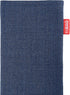 Jive Blue Custom Tailored Sleeve for Apple iPhone Xr | Made in Germany | Fine Suit Fabric Pouch case Cover with Microfibre Lining for Display Clea...