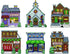 Design Works Crafts Cross Stitch Ornaments Kit-Makes Set of 6, Various...