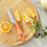 Paring Knives, Stainless Steel Paring Knife Set with Cover, 3.6 inch Pairing knife, Ultra-Sharp Small Kitchen Knife, Great for Fruit and Vegetable...