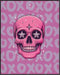 Posterizer 1 pcs-Skull Art Print-Cute Pink Girly Aesthetic Poster-Abstract & Modern Art-Girls room art-Gifts for Women-decor for Girls, Teens Bedr...