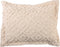 Stylemaster Diamond Tufted Chenille Sham Standard, Ivory...