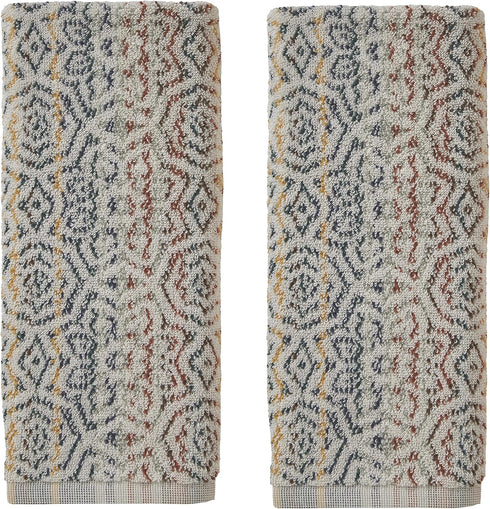 SKL Home Rhapsody Hand Towel (2-Pack), Spice...
