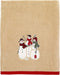 Avanti Linens - Bath Towel, Soft & Absorbent, Embroidered, Christmas Decorations (Snowmen Gathering Collection)...