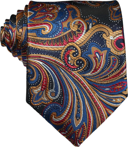 New Classic Men's Paisley Silk Tie Necktie...