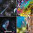 US Art Supply 10 X 10 inch Black Professional Artist Quality Acid Free Canvas Panels 6-Pack (1 Full Case of 6 Single Canvas Panels)...