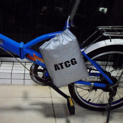 Bike Cover 190T Nylon Waterproof Bicycle Cover for Mountain Bike, Road Bike Outdoor Storage, L (Black)...