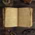 Leather Journal-Vintage Leatherbound Journal - Handmade Antique Deckle Edge Paper - Leather Sketchbook - Book of Shadows Journal - Thick Journal -...
