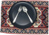 DaDa Bedding Majestic Red Kilim Rug Dining Table Placemats - Set of 4-Pieces Tapestry Cotton Kitchen Mats Royal Persian Tradtional Design - Elegan...