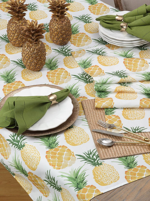 SARO LIFESTYLE Pineapple Collection Days Runner/3053.M1672B, 16" x 72", Multi...