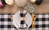 DII Buffalo Check Collection, Classic Farmhouse Tablecloth, Tablecloth, 60x84, Black & White...