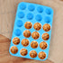 Silicone Muffin Pan, Cupcake Pan, 24 Cups, Food Grade Egg Muffin Baking Silicone Molds, Non-stick, 3 Pcs...