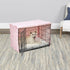 New World Pet Products Dog Crate Cover Featuring Teflon Fabric Protector, Dog Crate Cover Fits Midwest 30-Inch Dog Crates, Pink Designer Pattern...