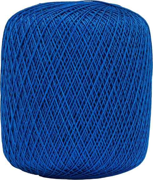 Coats Crochet Aunt Lydia's Crochet, Cotton Classic Size 10, Dark Royal (154-487)...