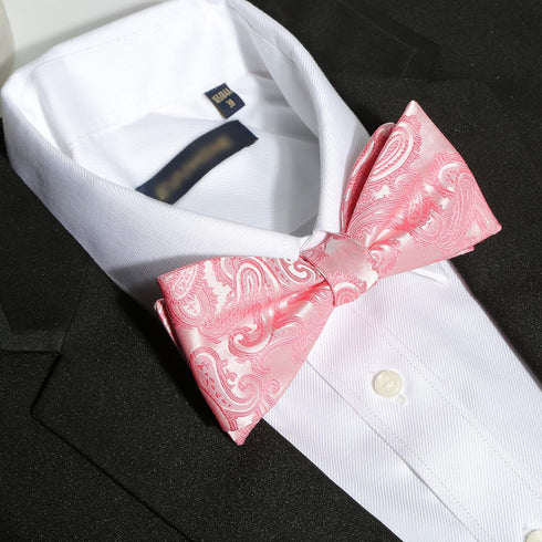 KissTies Self Tied Bow Tie Paisley Wedding Bowties...
