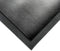 Real Genuine Black Calf Hide Leather: Thick Leather Cow Hide Black Leather Sheets for Crafting (Black, 8x10In/ 20x25cm)...