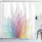 Ambesonne Abstract Shower Curtain, Leaf Abstract Artwork 4 Season Flora Delicate and Nature Theme, Cloth Fabric Bathroom Decor Set with Hooks, 70 ...